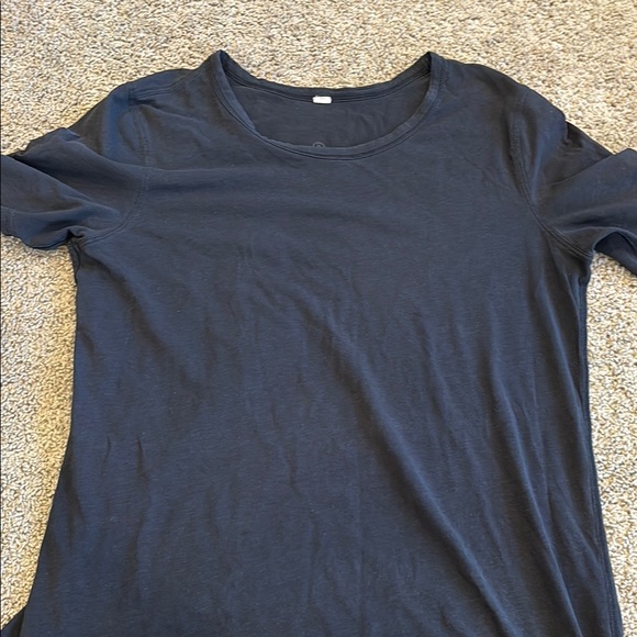 lululemon athletica Tops - Lululemon black tee shirt